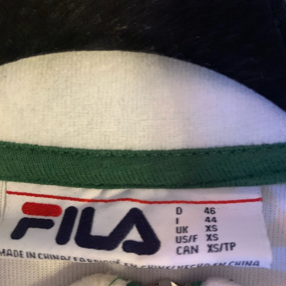Fila Velour Jacket Italian Colors - Small - Men’s But Cool For Unisex - Picture 5 of 6